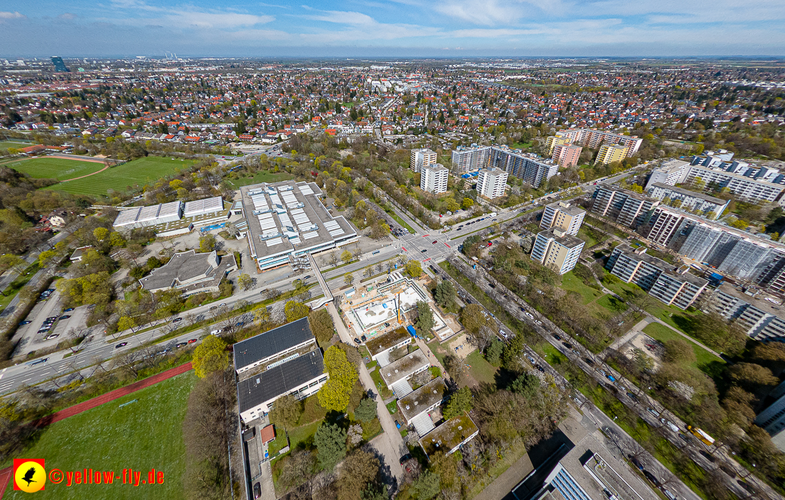 21.04.2023 - Baustelle Haus für Kinder in Neuperlach